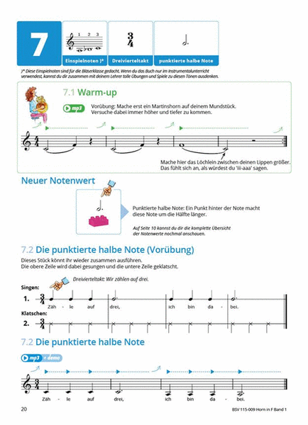 Gemeinsam Lernen & Spielen 1 Horn in F