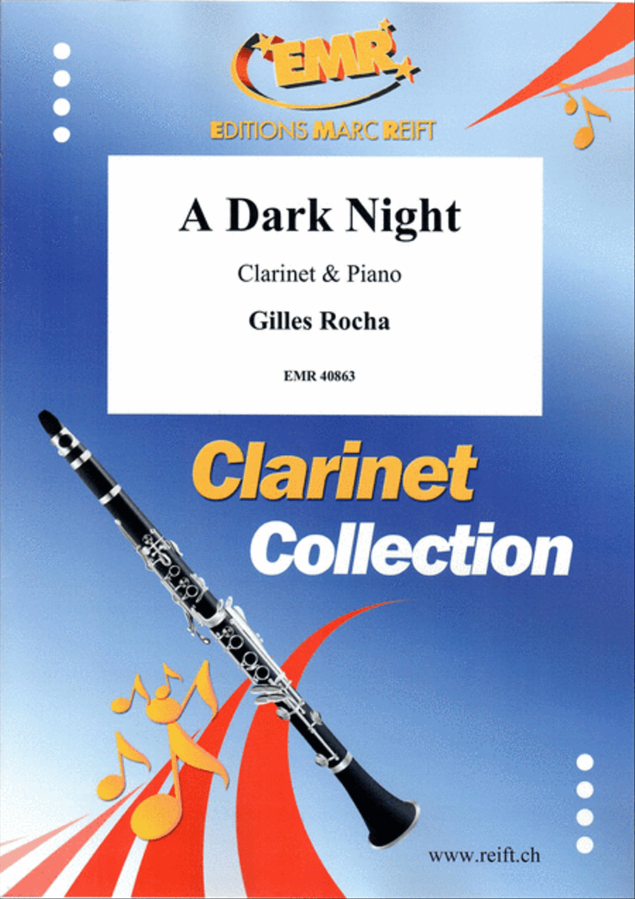 A Dark Night Clarinet Solo scores gallery preview page 1