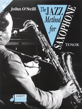 Book cover for The Jazz Method for Tenor Saxophone