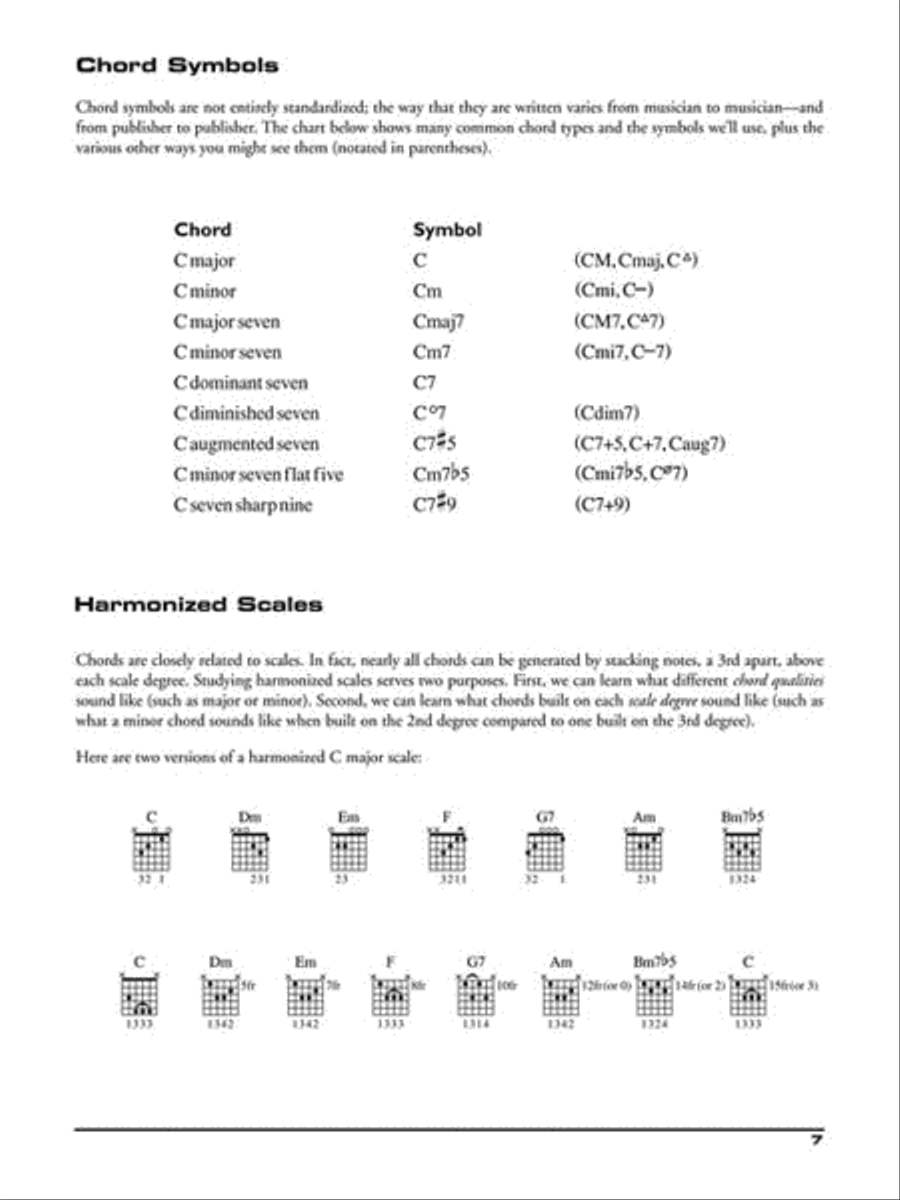 The Cherry Lane Guitar Chord Book Guitar scores gallery preview page 4