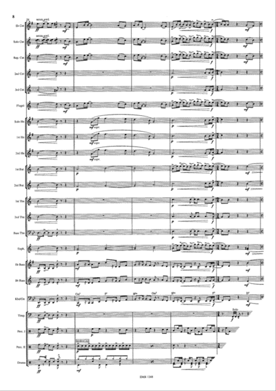 Attention, Mesdames et Messieurs Brass Band scores gallery preview page 9