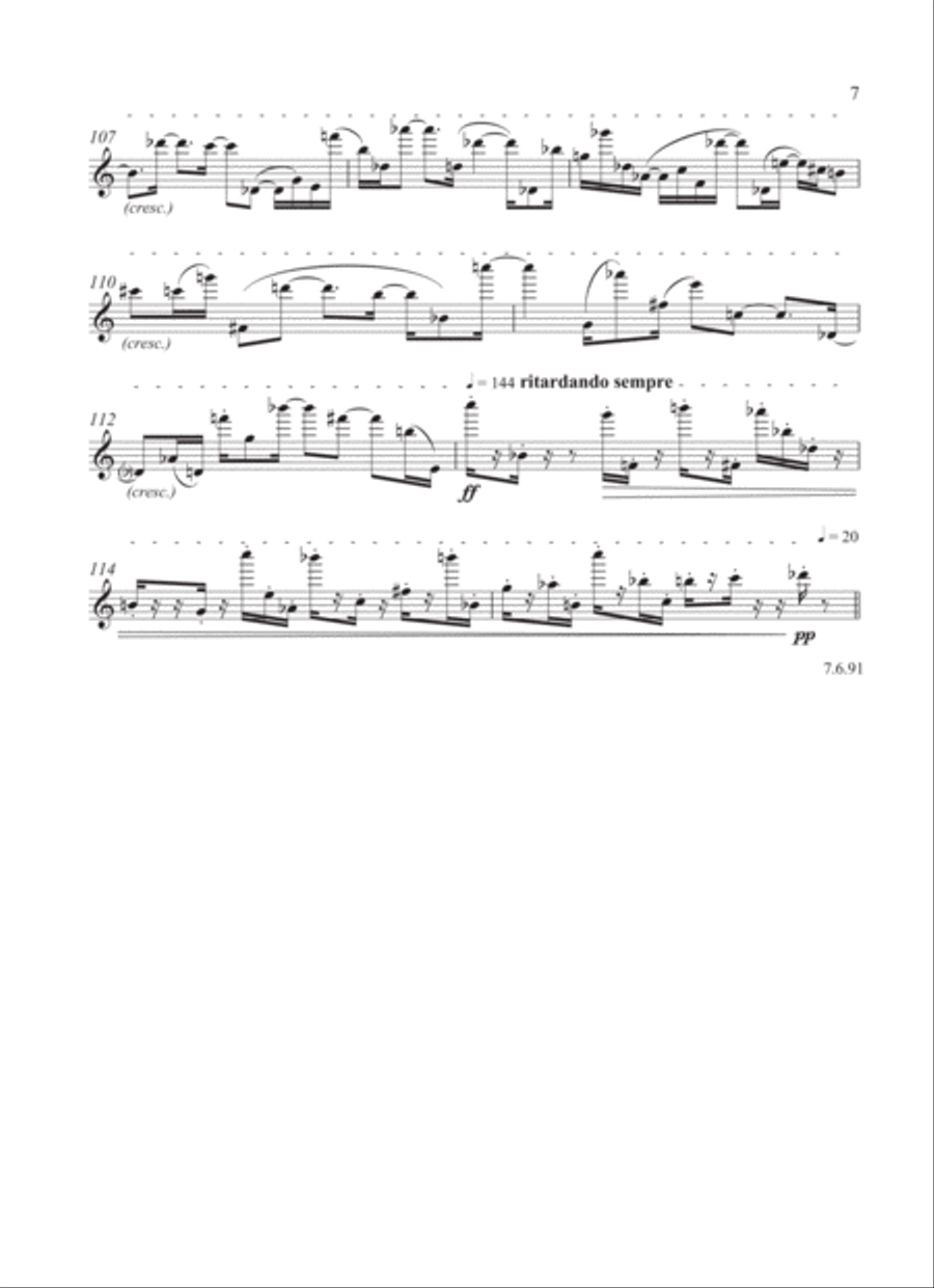 Close Ups (Närbilder) Close Ups (Närbilder) Small Ensemble scores gallery preview page 7