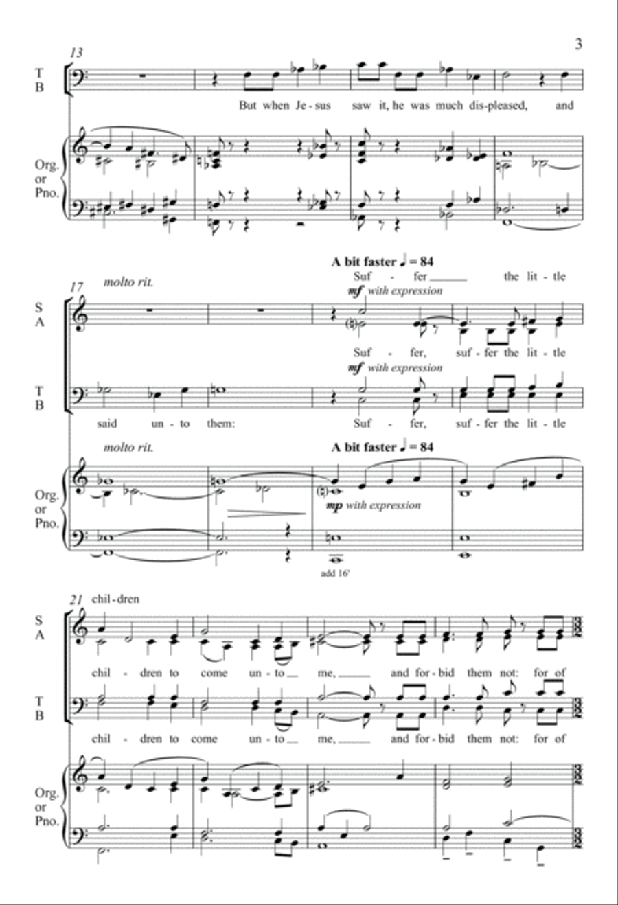 The Kingdom of God 4-Part scores gallery preview page 3