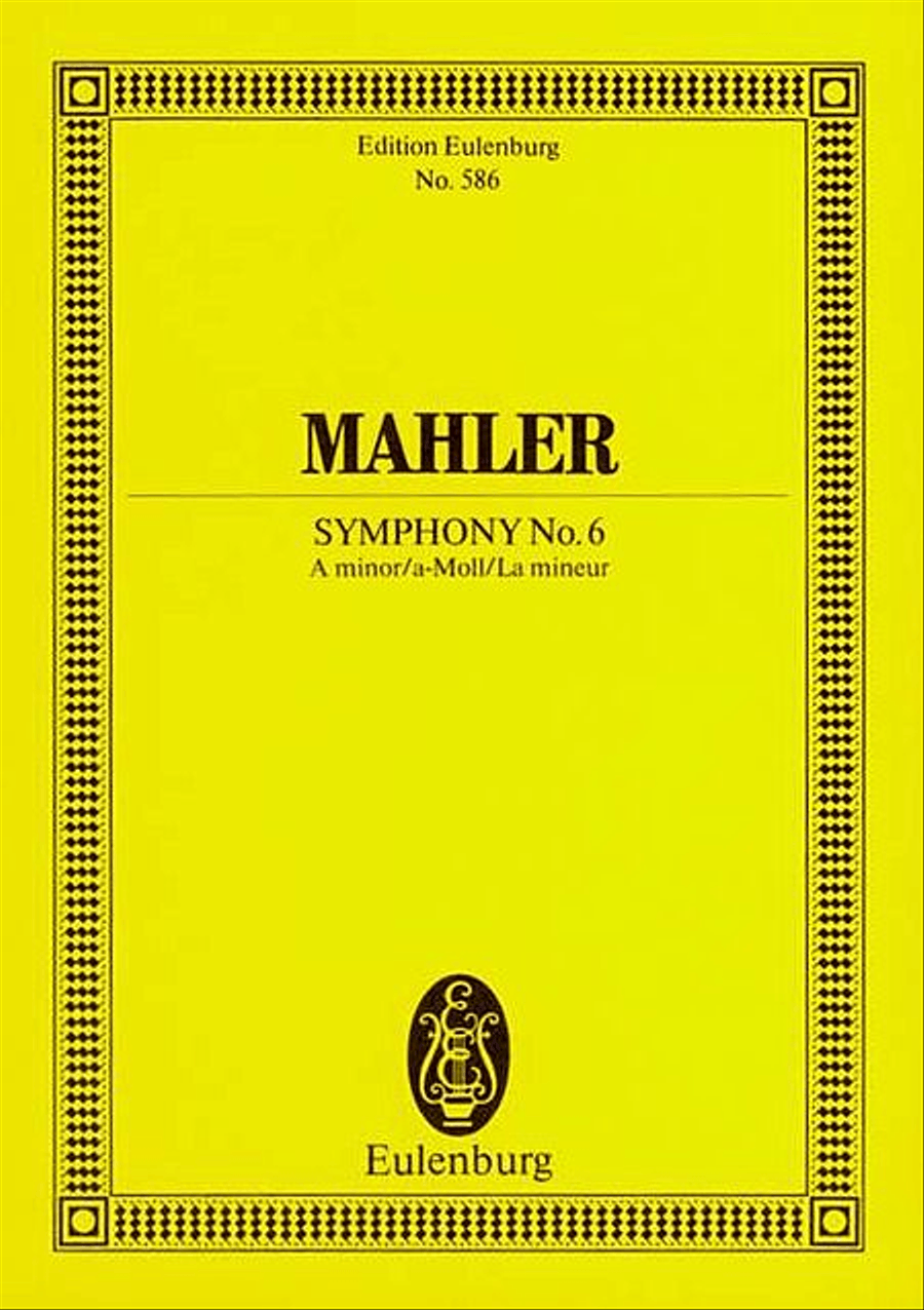 Symphony No. 6 in A Minor Orchestra scores gallery preview page 1