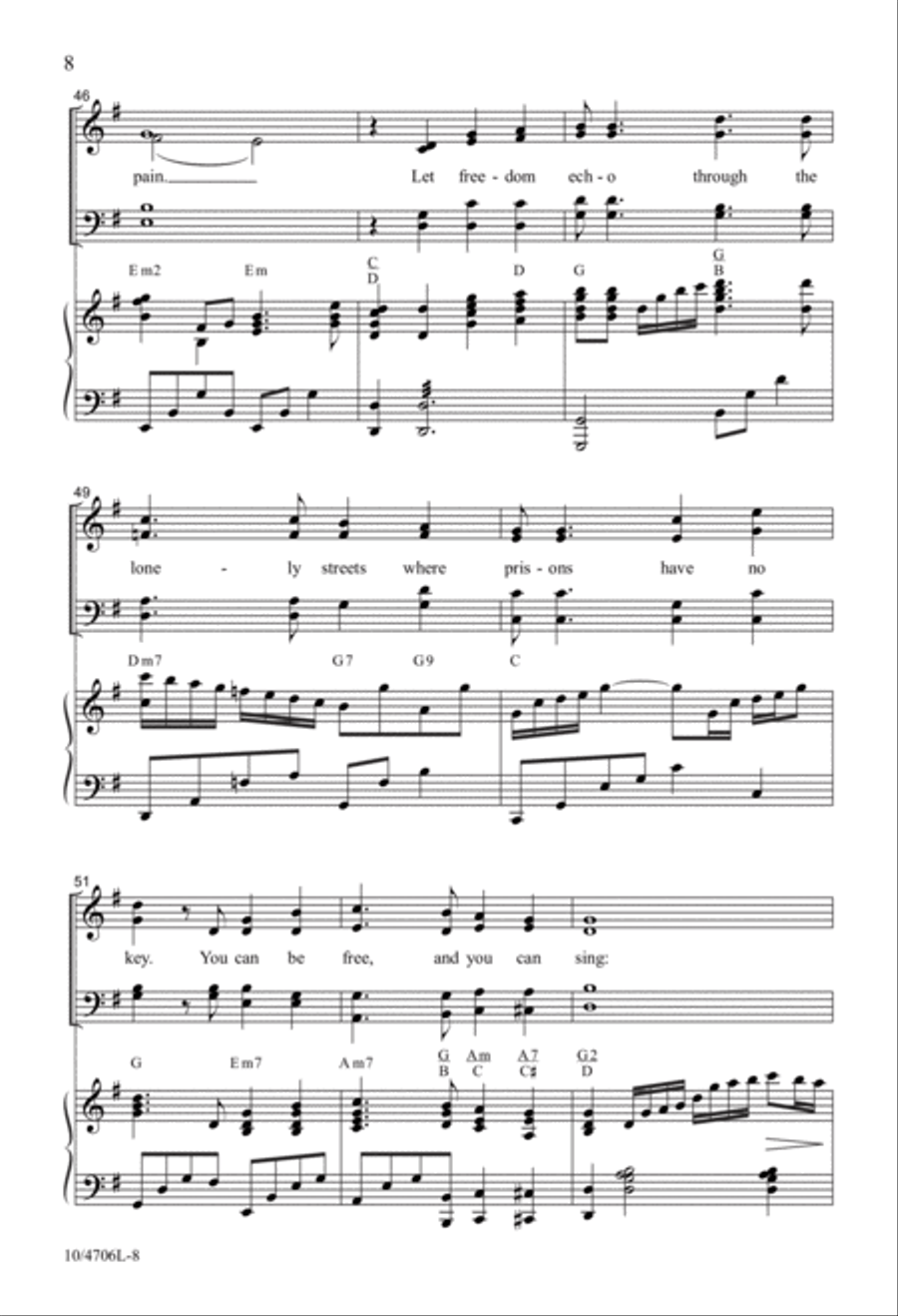 Let Freedom Ring 4-Part scores gallery preview page 7