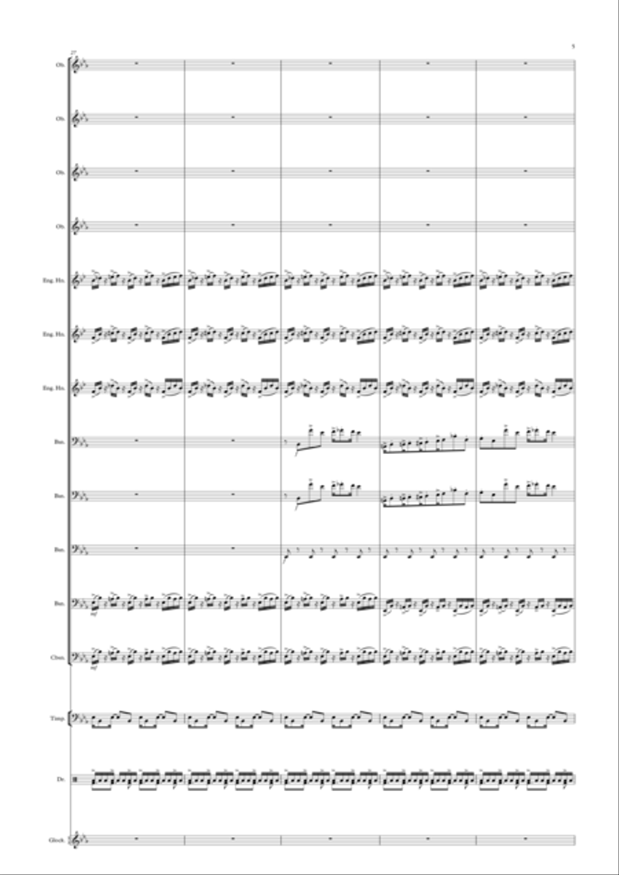 Swing Double reeds Large Ensemble scores gallery preview page 5