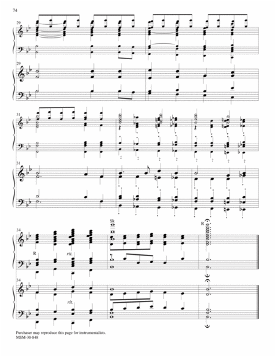 WEBB from Let Praises Ring, V3 5-Octaves scores gallery preview page 4