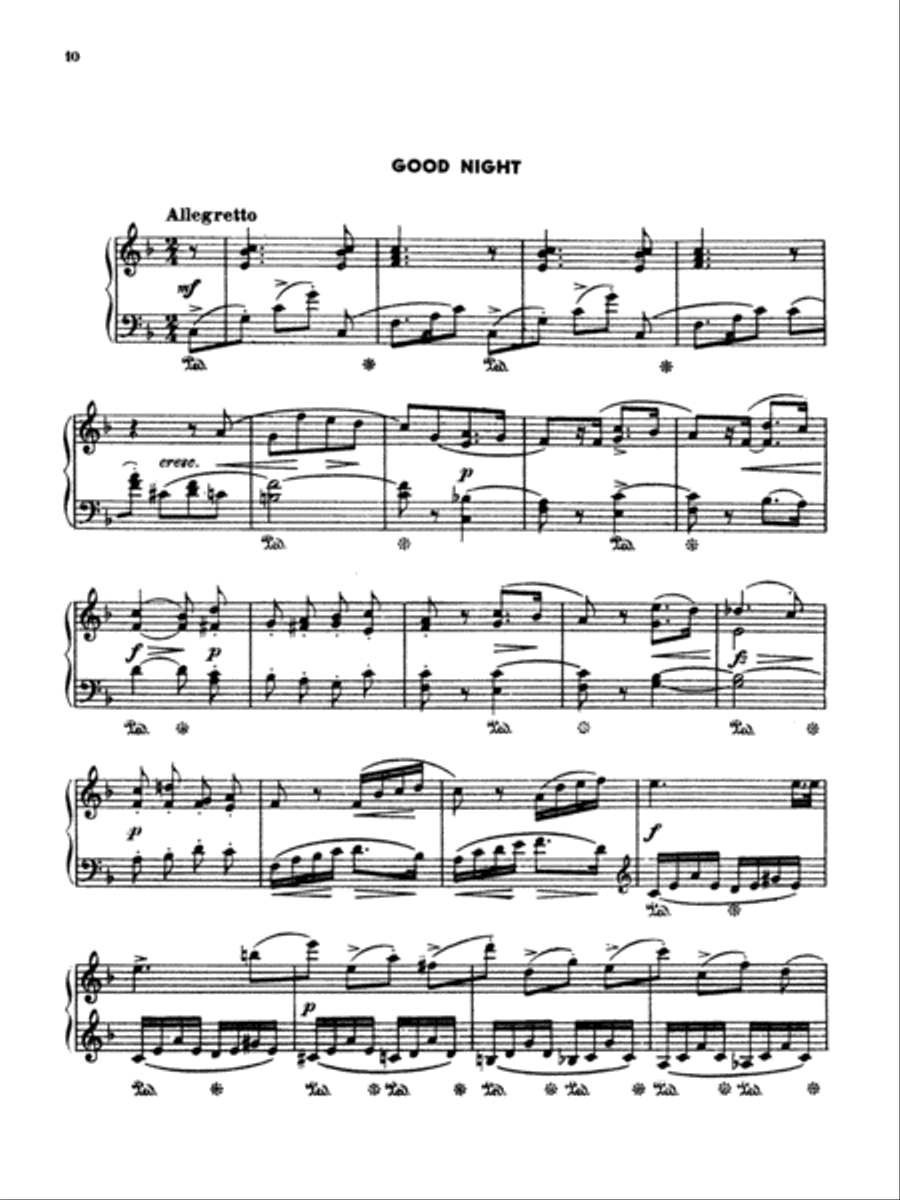 Gade: Children's Christmas Eve Piano Solo scores gallery preview page 1