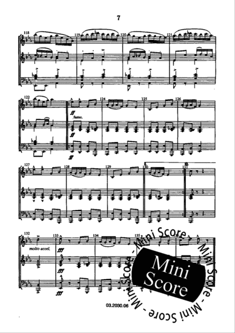 Suite on Russian Dances Fanfare Band scores gallery preview page 11