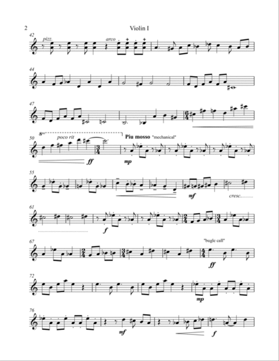 Duet for two violins image number null