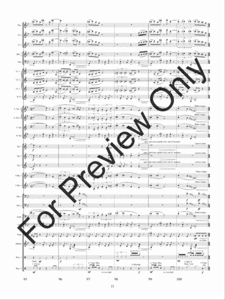 Spitfire Spitfire Concert Band scores gallery preview page 18