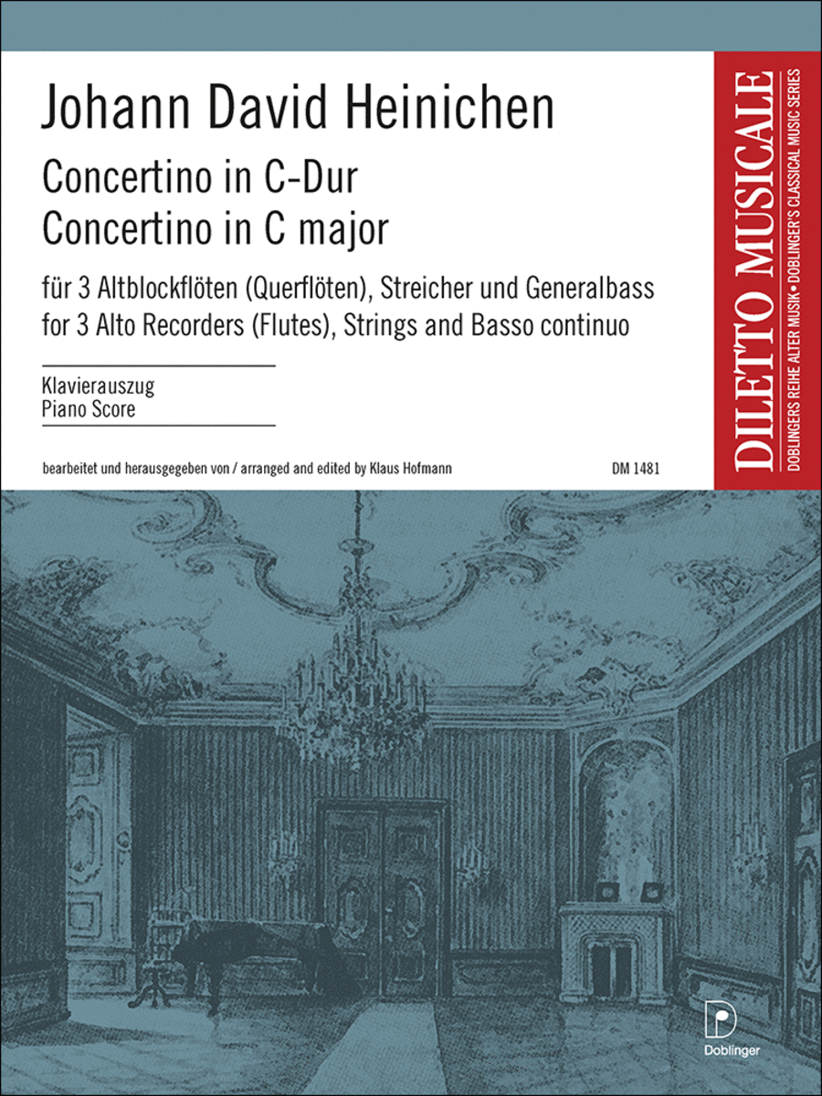 Concertino C-Dur Flute scores gallery preview page 1