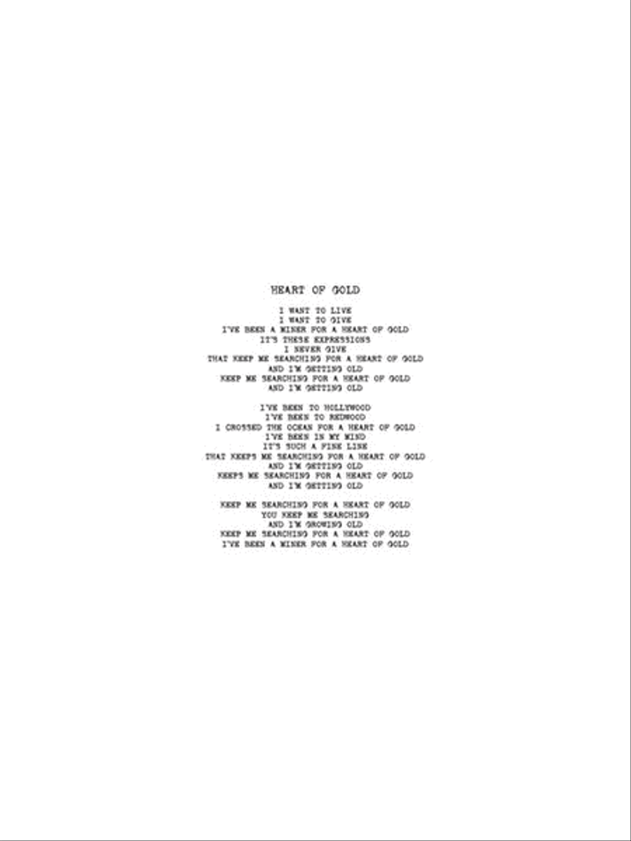 Neil Young Guitar Tablature scores gallery preview page 4