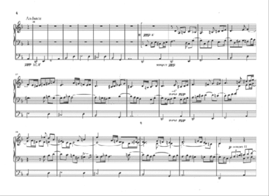 Organ Works Without Opus Number Organ scores gallery preview page 4