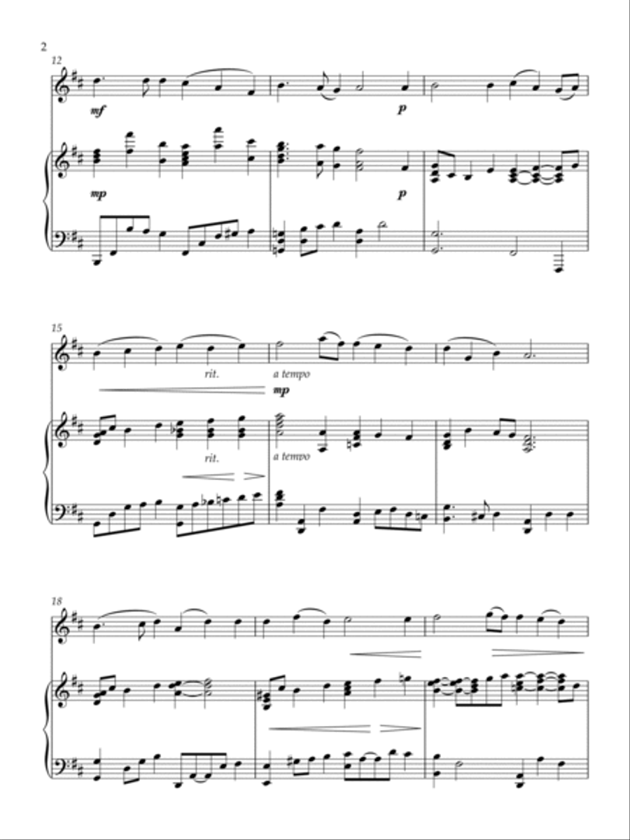 I'm Trying to Be like Jesus Violin Solo scores gallery preview page 2