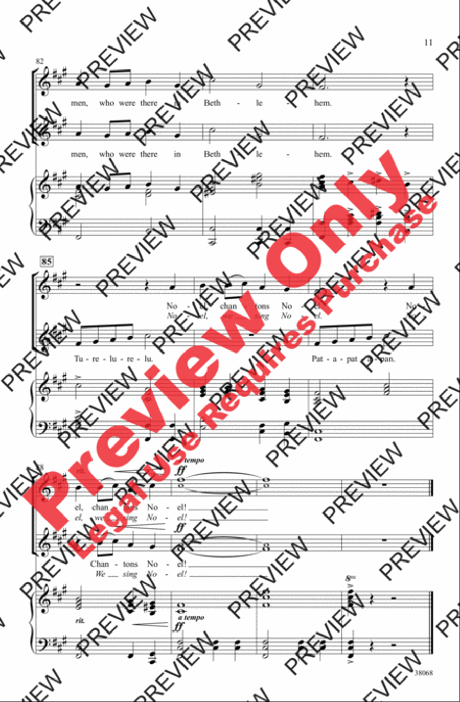 Two French Noels 2-Part scores gallery preview page 21