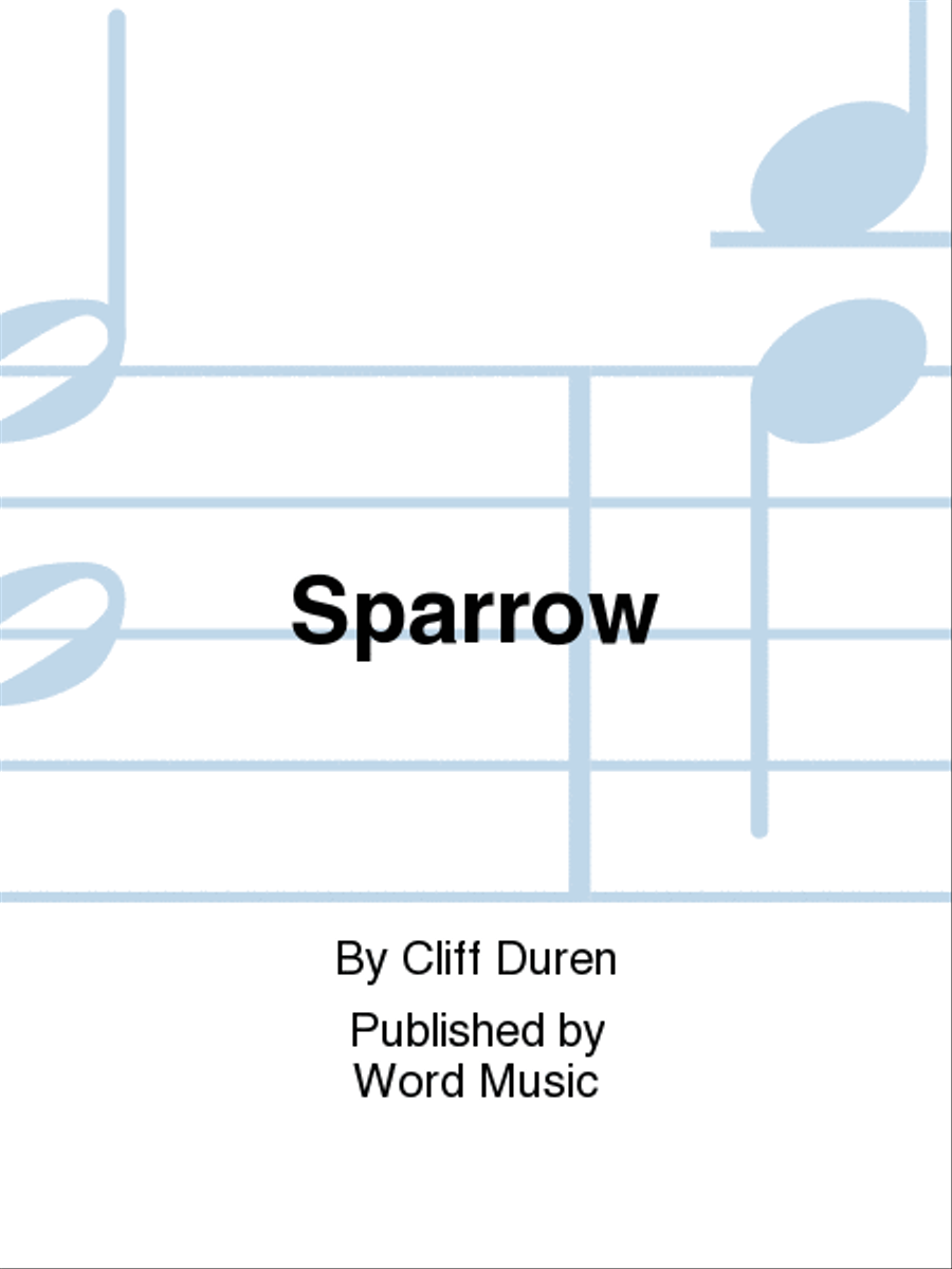 Sparrow - CD ChoralTrax Choir scores gallery preview page 1