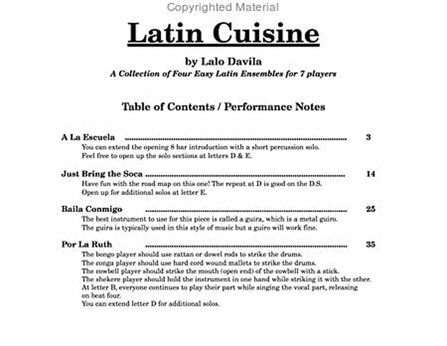 Latin Cuisine image number null