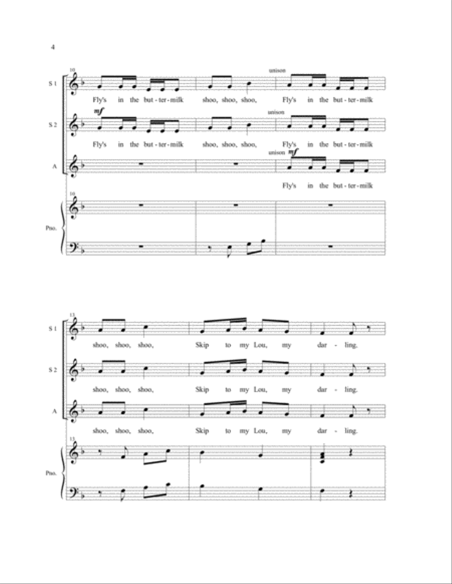 Skip to My Lou SSA scores gallery preview page 3