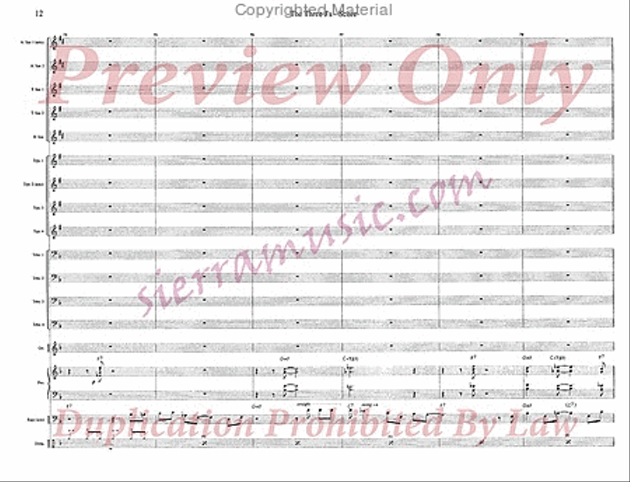 The Three J's Jazz Ensemble scores gallery preview page 13