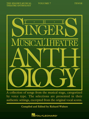 Book cover for The Singer's Musical Theatre Anthology – Volume 7