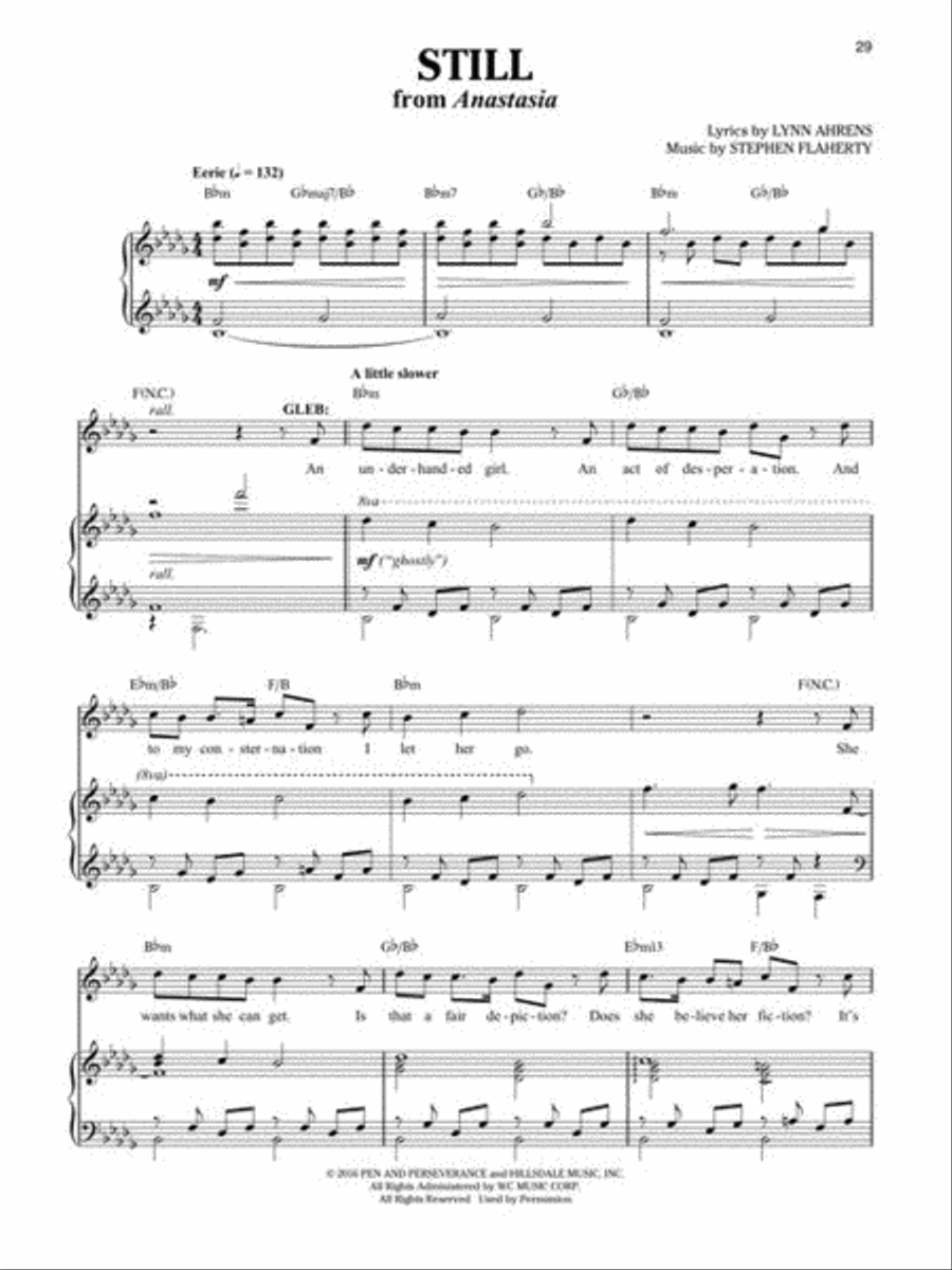 <br>Sheet music extract