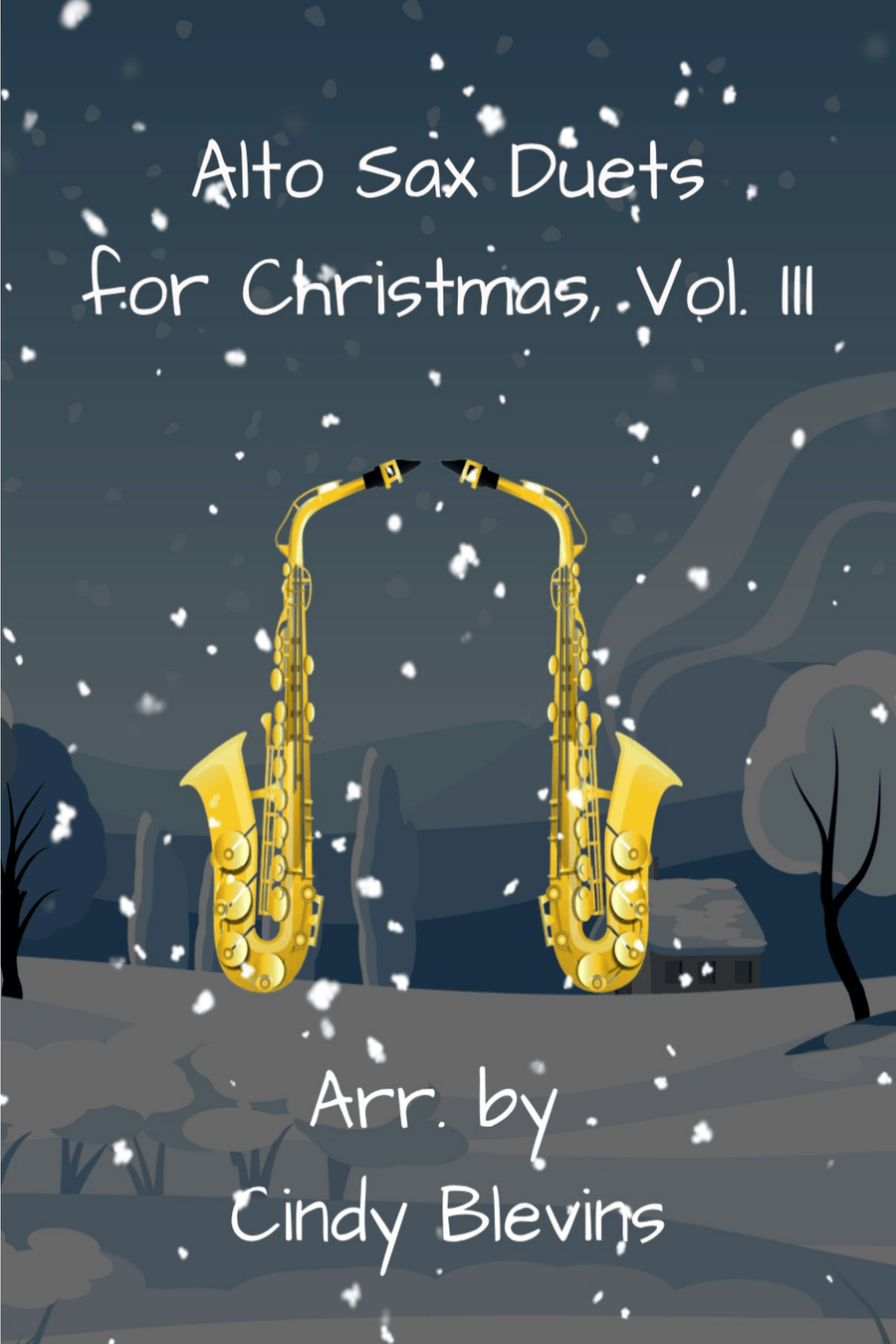Alto Sax Duets for Christmas, Vol. III (12 arrangements) Woodwind Duet scores gallery preview page 1