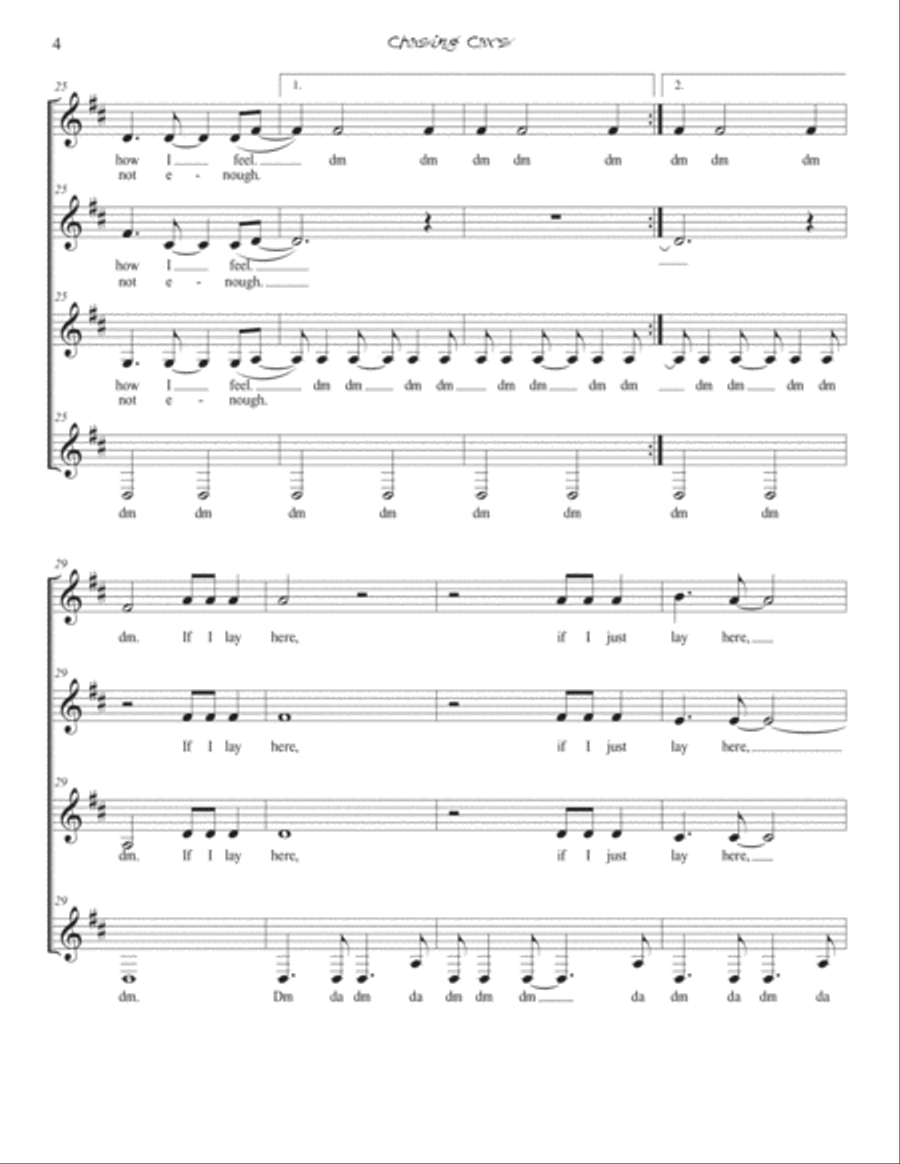 Chasing Cars SSAA scores gallery preview page 4