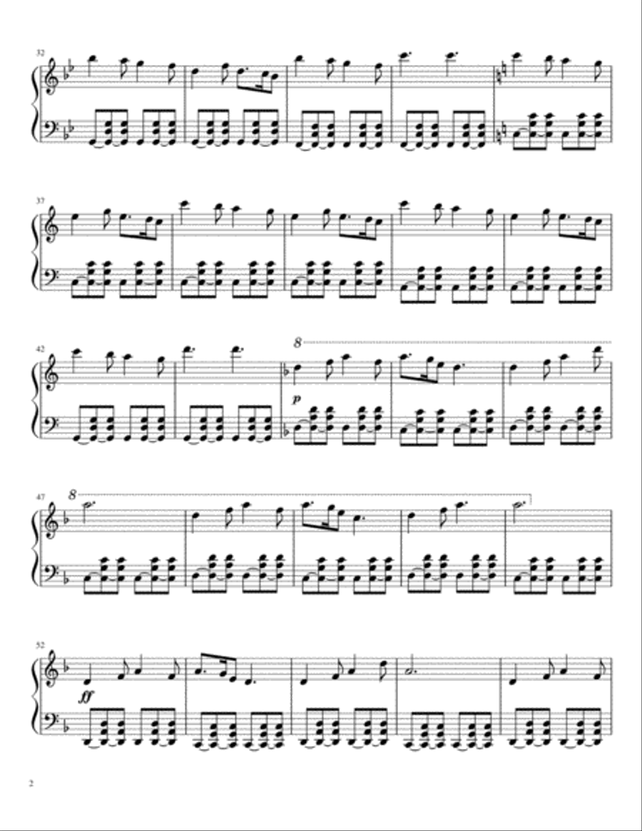 Little Waltz Piano Solo scores gallery preview page 2