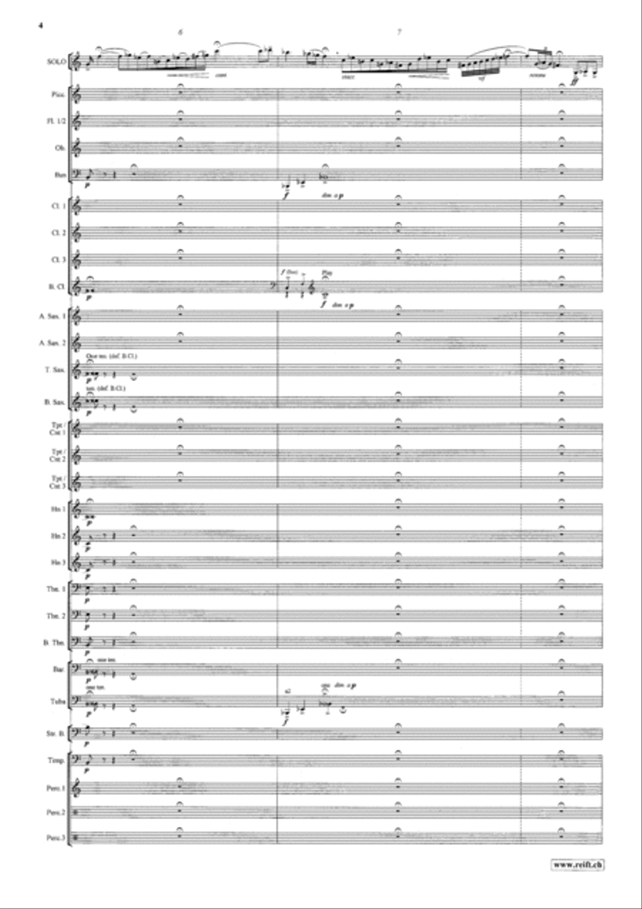 Saltatio Diabolica Concert Band scores gallery preview page 5
