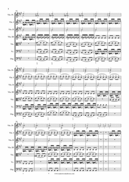 TELEMANN – VIOLIN CONCERTO IN A MAJOR "THE FROGS", TWV 51:A4 (Score and parts in PDF)
