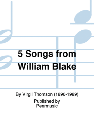 5 Songs from William Blake