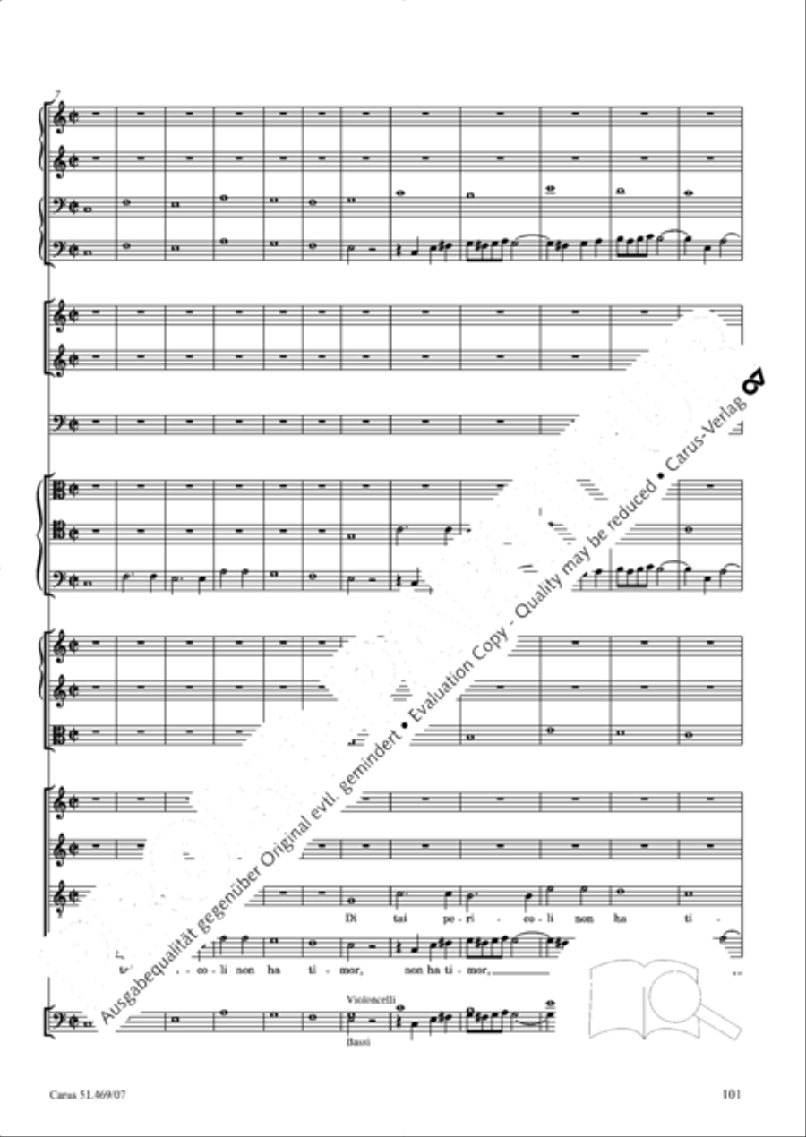 Davide penitente 4-Part scores gallery preview page 114