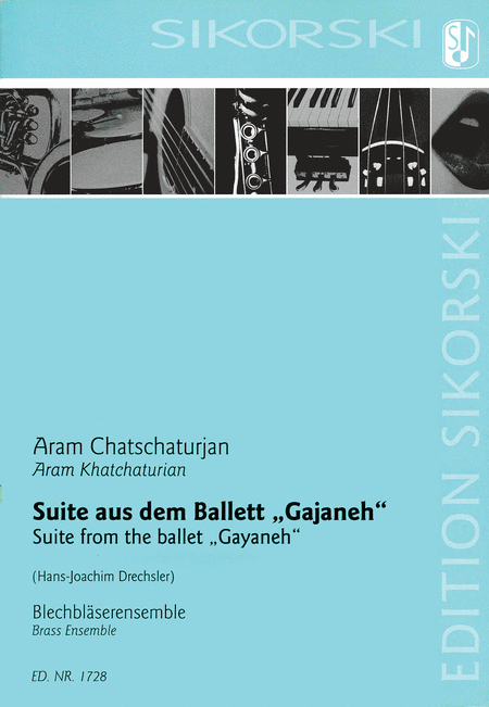 Suite From The Ballet gayaneh For Brass Ensemble Score