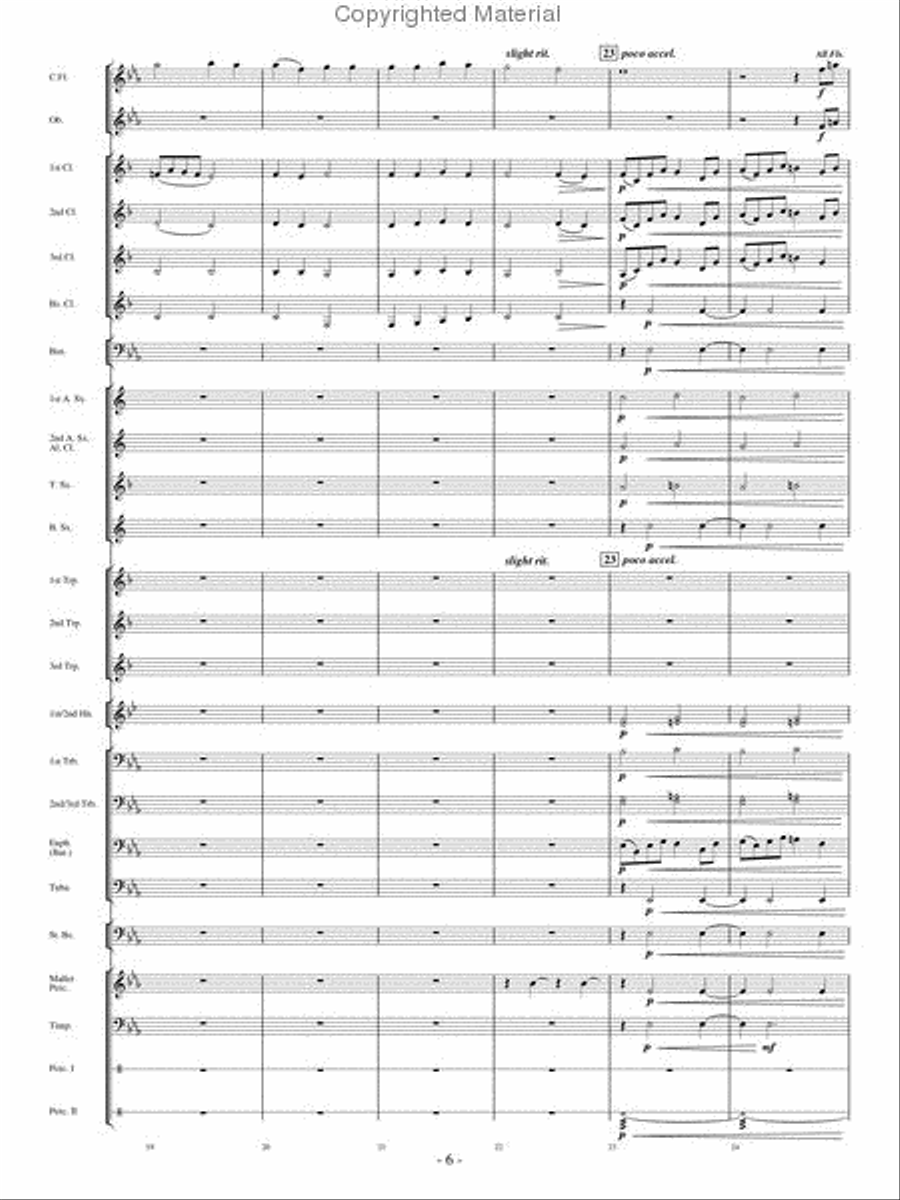 Beautiful Savior Concert Band scores gallery preview page 5