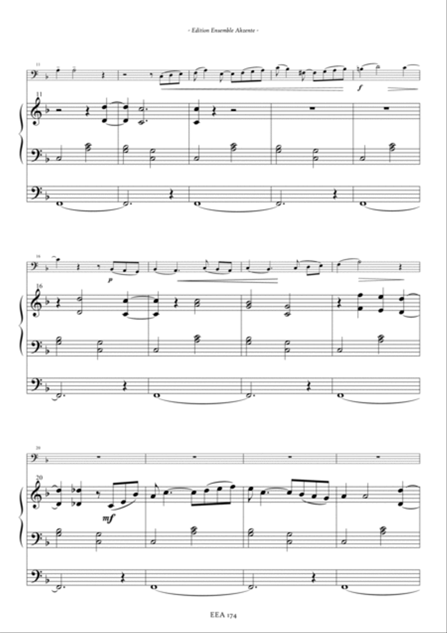 Pastorale from/aus „Six pieces for violine and organ