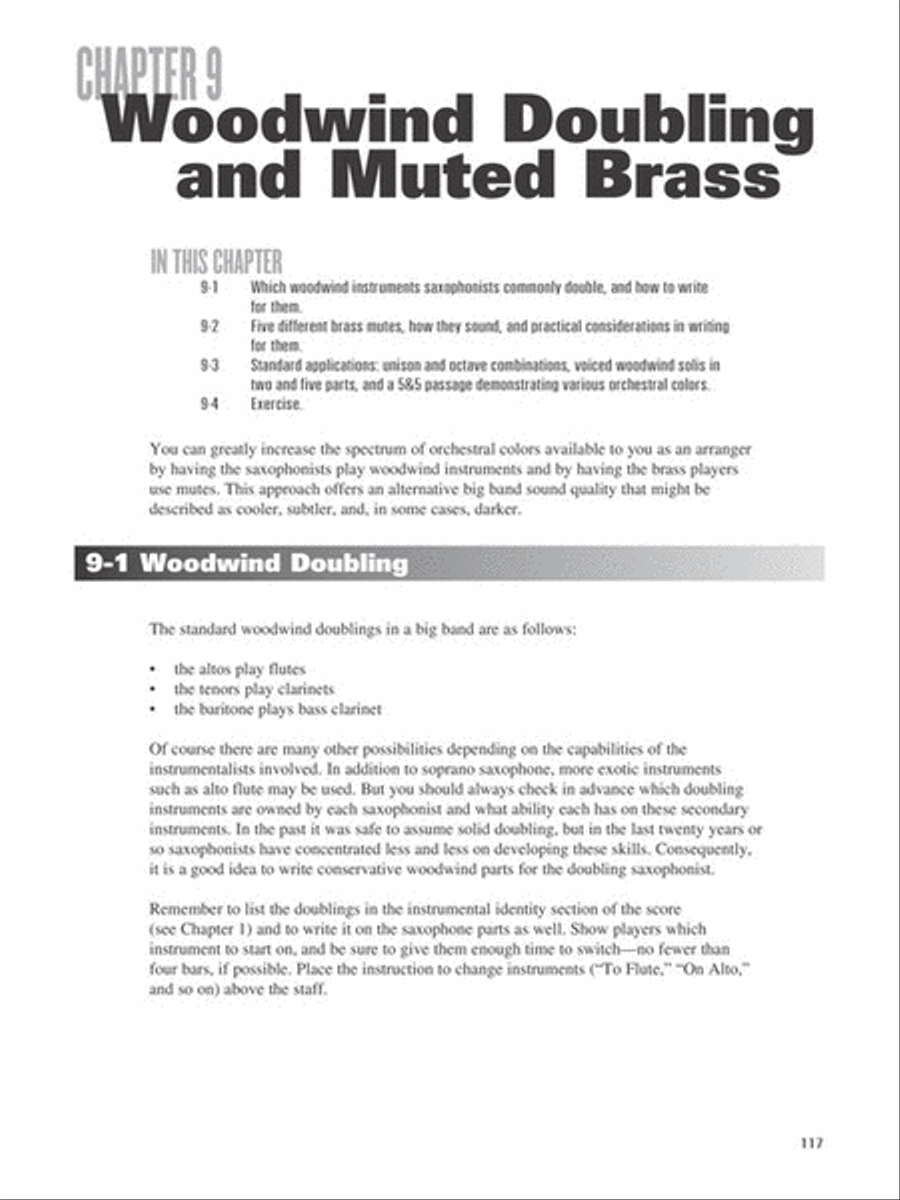 Arranging for Large Jazz Ensemble Jazz Ensemble scores gallery preview page 9