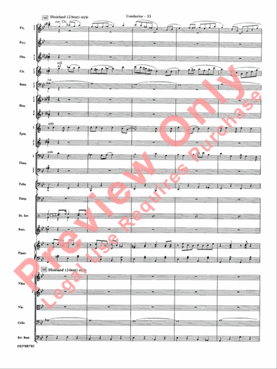Duke Ellington! Full Orchestra scores gallery preview page 36