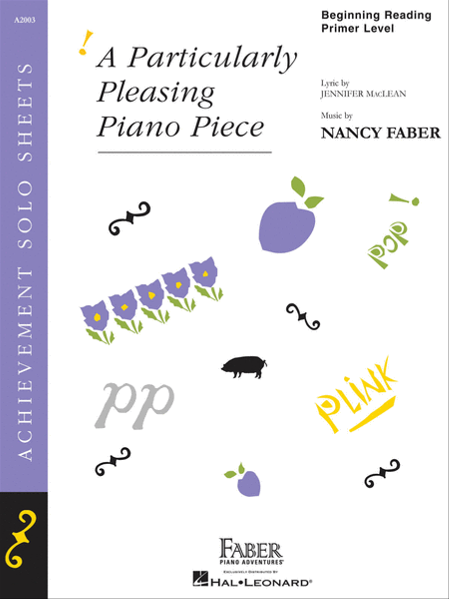 A Particularly Pleasing Piano Piece Piano Method scores gallery preview page 1