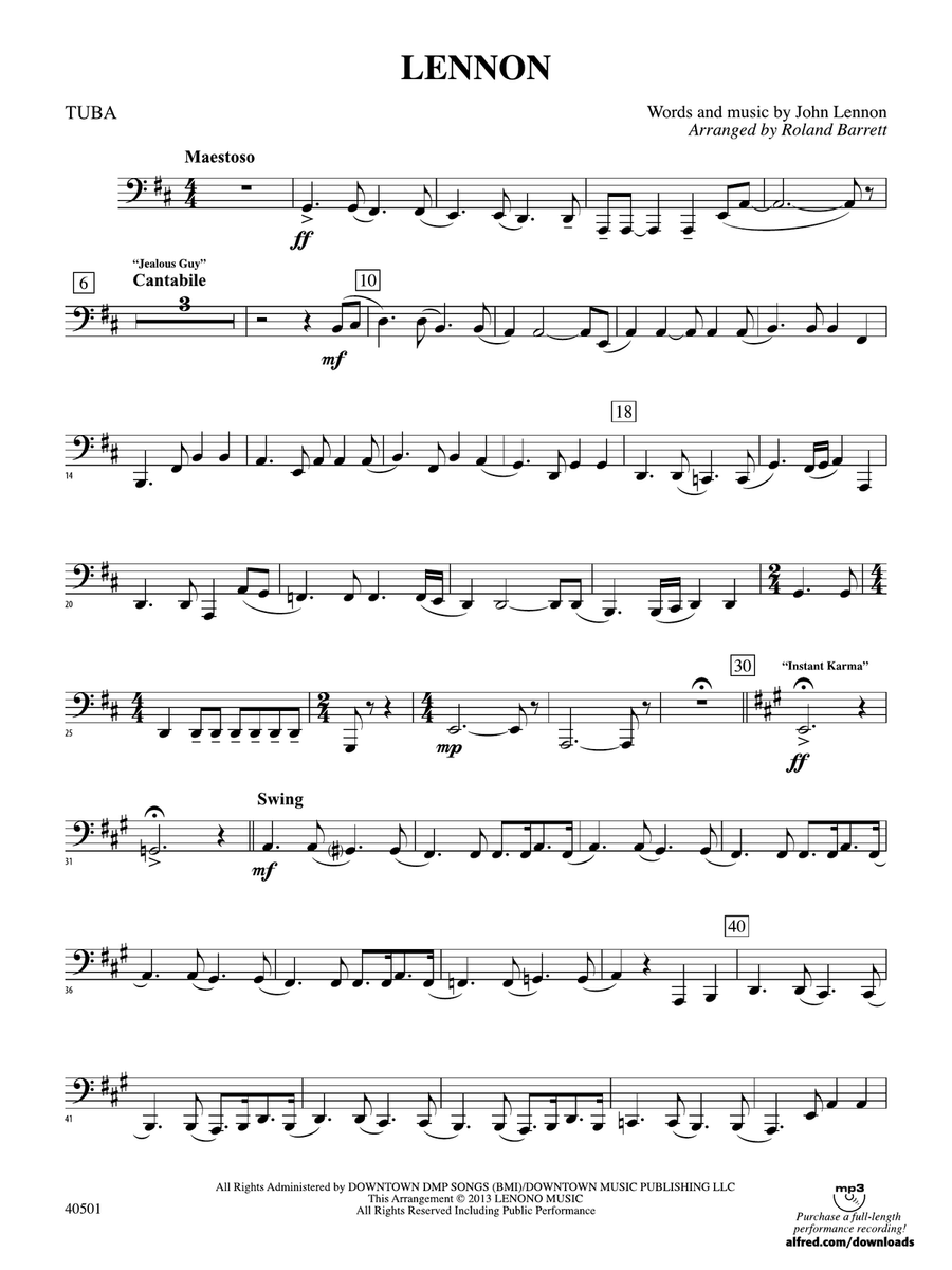 Lennon: Tuba