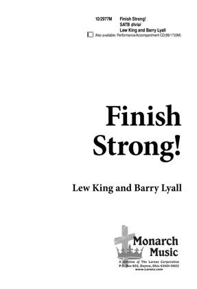 Book cover for Finish Strong