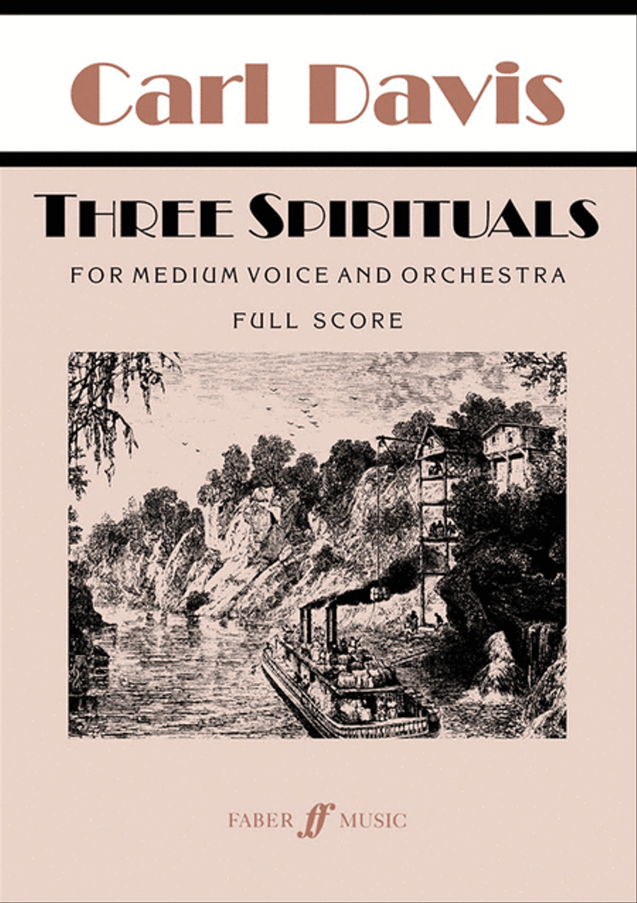 Three Spirituals Full Orchestra scores gallery preview page 1