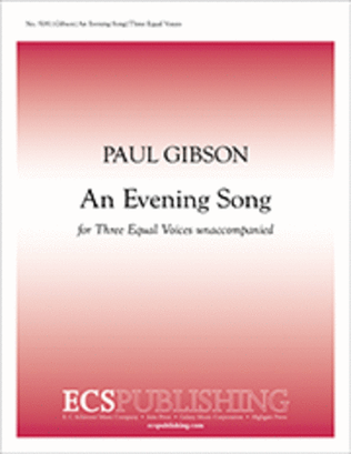 Book cover for An Evening Song