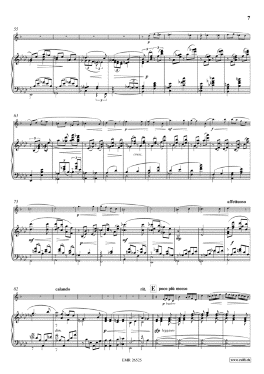 Konzert No. 1 c-moll Horn scores gallery preview page 7