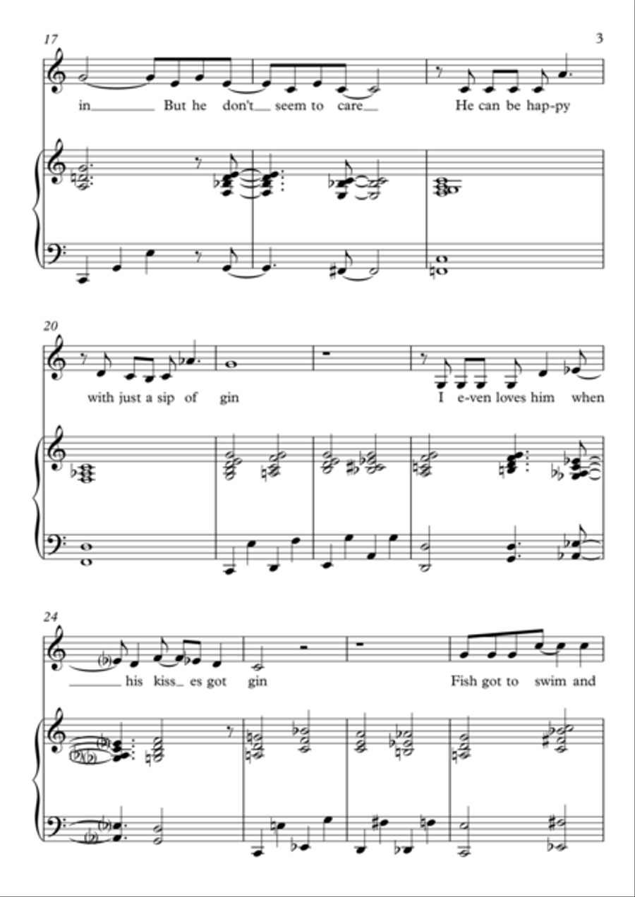 Can't Help Lovin' Dat Man Voice scores gallery preview page 3