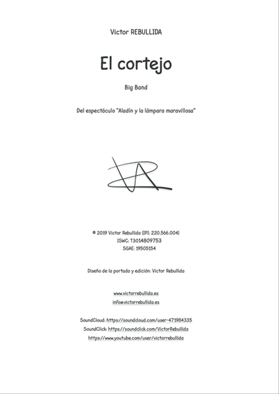 El cortejo El cortejo Jazz Ensemble scores gallery preview page 2
