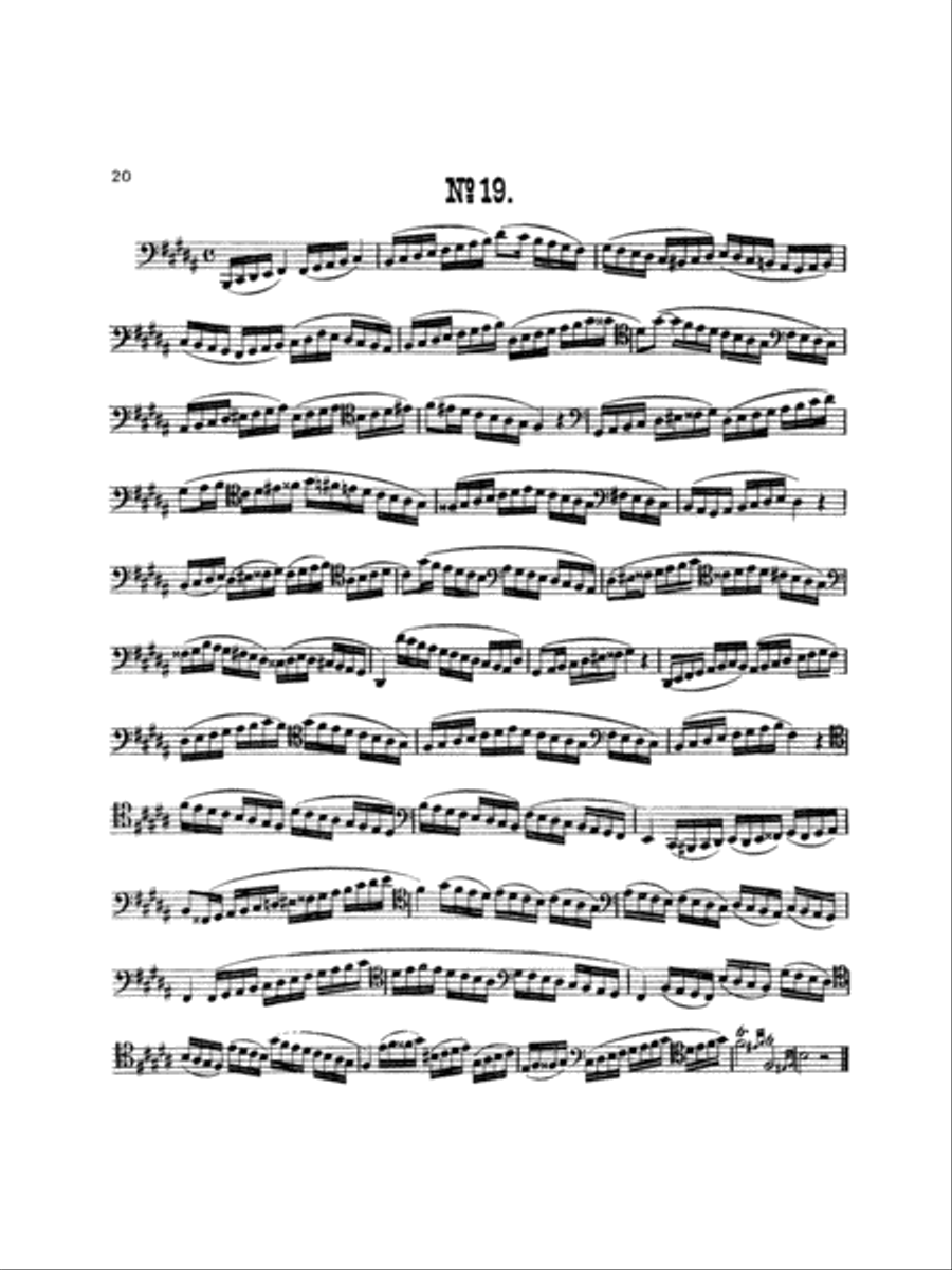 Milde: Twenty-five Studies, Op. 24 Part scores gallery preview page 1