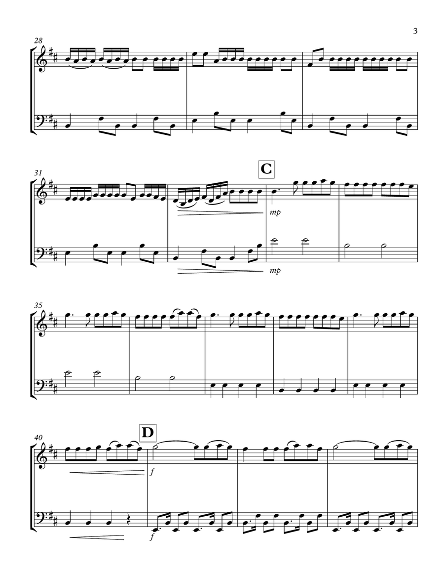 Te Bote Remix String Duet scores gallery preview page 3