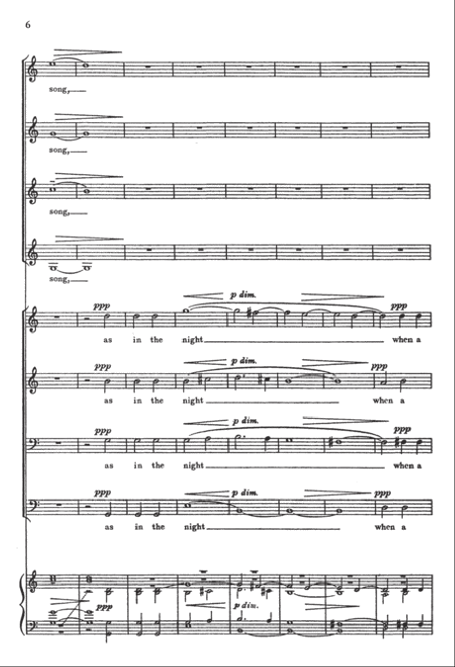 Have Ye Not Known? & Ye Shall Have a Song SSAATTBB scores gallery preview page 6