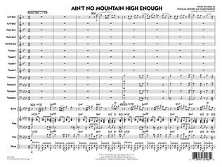 Ain't No Mountain High Enough (arr. Holmes) - Full Score